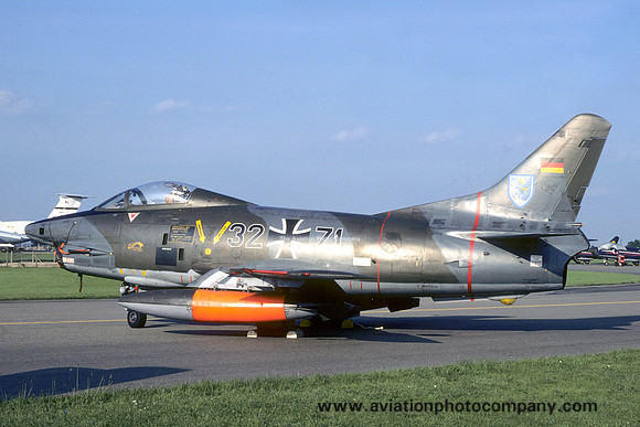 West German Air Force LEKG43 FIAT G-91R 32+71 (1980)