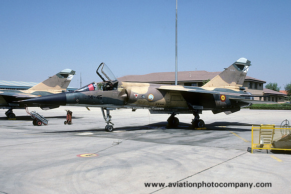 Spanish Air Force Ala 14 Dassault Mirage F.1E C.14-45/14-45 (1988)