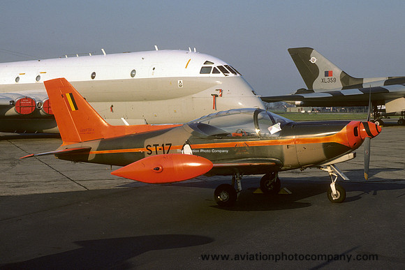 Belgian Air Force EVS SIAI SF-260MB ST-17 (1977)