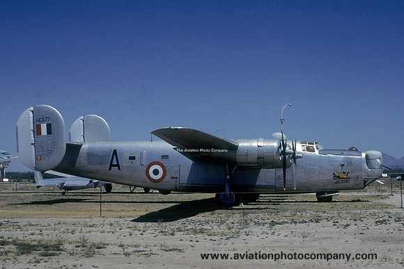 Indian Air Force Consolidated B-24J Liberator HE877 displayed at the Pima County Museum (1979)