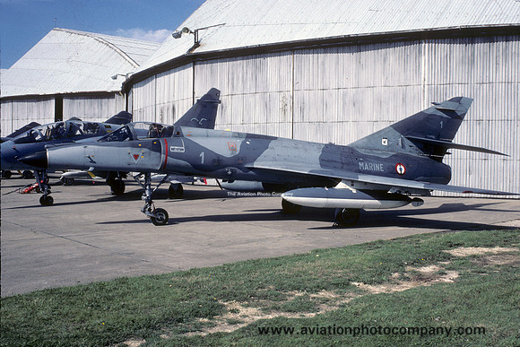 French Navy 17F Dassault Super Etendard 1 (1987)