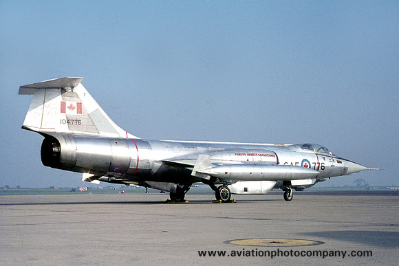 Canadian Air Force Canadair/Lockheed CF-104 Starfighter 104776