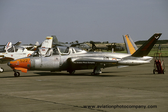 French Air Force Fouga CM.170 Magister 522 (1987)
