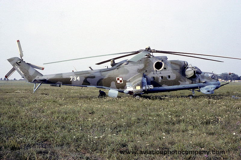 The Aviation Photo Company | Mi-24 Hind (Mil) | Polish Air Force Mil Mi ...