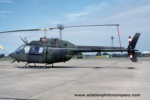 Canadian Air Force 444 Squadron Bell CH-136 Kiowa 136232 (1989)