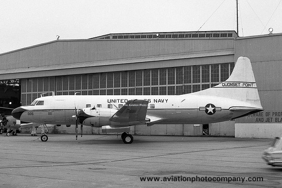 US Navy Quonset Point Convair C-131F Samaritan 141005 (1970)