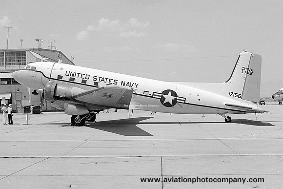 US Navy China Lake Douglas C-117D Skytrain 17156 (1973)