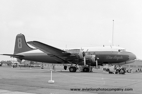 US Navy Blue Angels Douglas C-54Q Skymaster 91995 (1967)