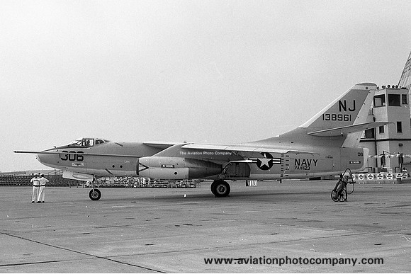 US Navy VAH-123 Douglas A-3B Skywarrior 138961/NJ-306 (1967)