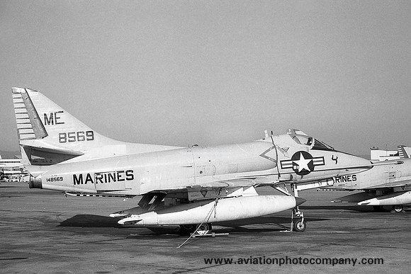 US Marines VMA-133 Douglas A-4C Skyhawk 148659/ME-4 (1973)