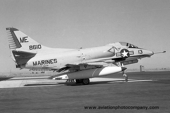 US Marines VMA-133 Douglas A-4C Skyhawk 148610/ME-13 (1973)