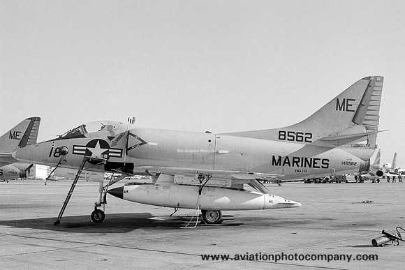 US Marines VMA-133 Douglas A-4C Skyhawk 148562/ME-18 (1973)