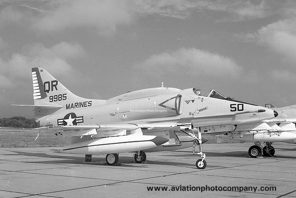 US Marines VMA-322 Douglas A-4E Skyhawk 149985/QR-50 (1973)
