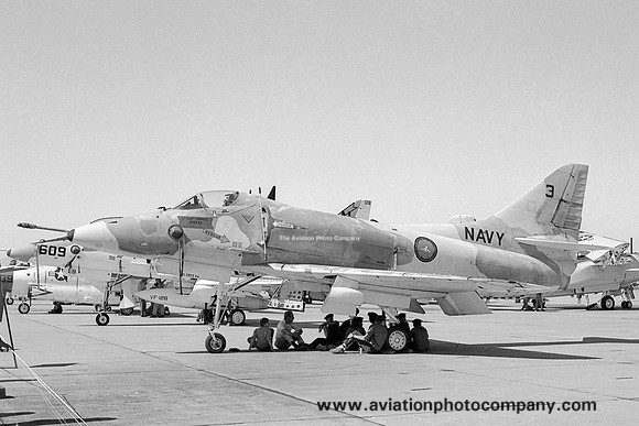 US Navy Top Gun Flight Douglas A-4E Skyhawk 149971/3 (1973)