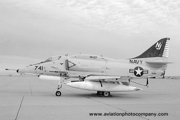 US Navy VA-127 Douglas A-4F Skyhawk 154181/NJ-741 (1973)