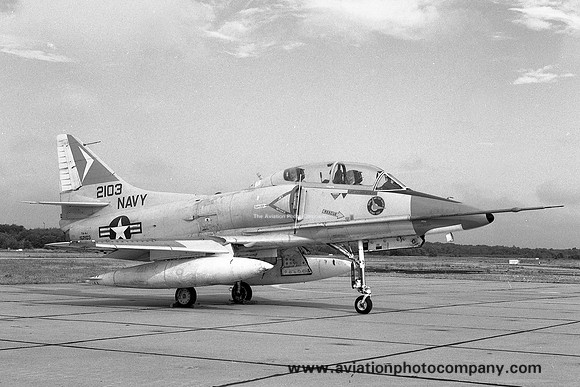 US Navy NATC Douglas TA-4J Skyhawk 152103 (1973)