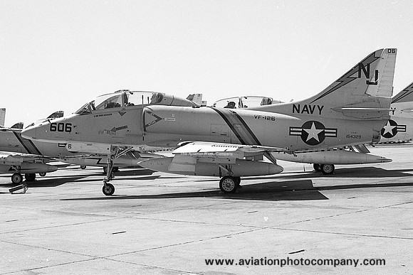 US Navy VF-126 Douglas TA-4F Skyhawk 154329/NJ-606 (1973)