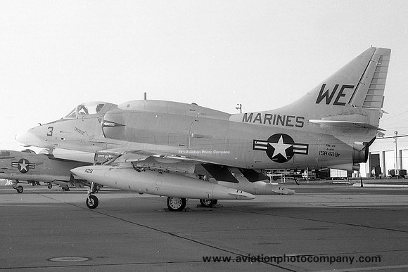 US Marines VMA-214 Douglas A-4M Skyhawk 158429/WE-3 (1972)