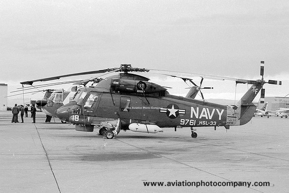 US Navy HSL-33 Kaman SH-2F Seasprite 149761/TF-18 (1973)