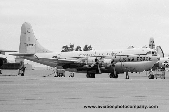 USAF California ANG 196 ATS Boeing C-97G Stratofreighter 52-0937 (1969)