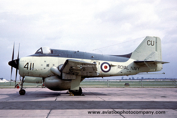 Royal Navy 849 Squadron Fairey Gannet AEW.3 XL496/CU411 (1964)