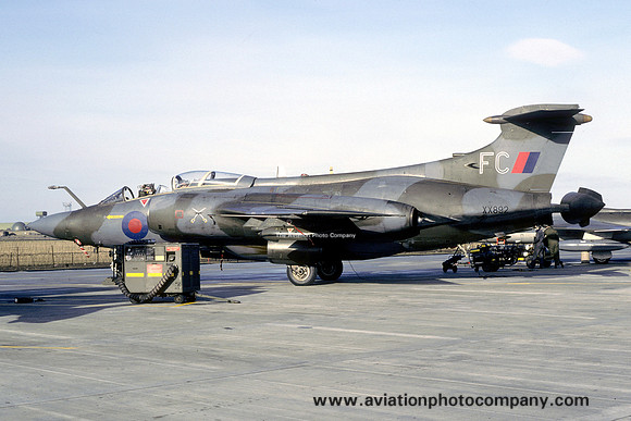 RAF 237 OCU Blackburn Buccaneer S.2 XX892/FC at RAF Lossiemouth (1985)