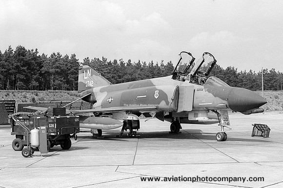 USAF 48 TFW McDonnell F-4D Phantom 65-0742/LN (1975)