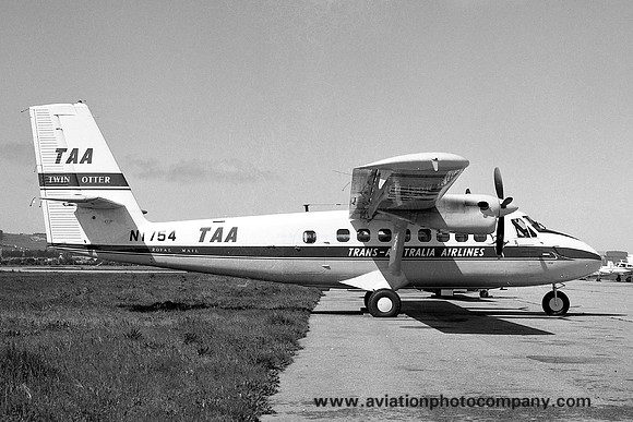Trans Australia Airlines DHC-6-100 Twin Otter N1754 (1968)