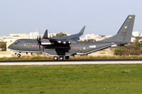 Royal Brunei Air Force CASA C-295M TUDB502 at Malta Luqa IAP (2024)