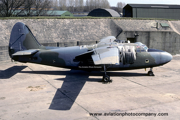 RAF Hunting Pembroke C.1 8936M BDR Wildernath (1991)