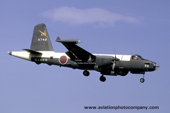JMSDF 51 Kokutai Lockheed P-2J Neptune 4748 (1975)