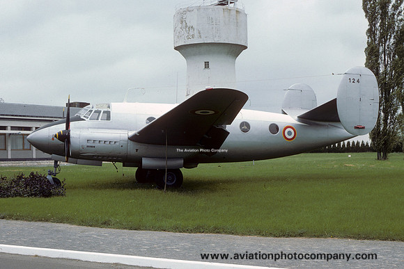 French Air Force Dassault Flamant 124 displayed at Chateaudun (1977)