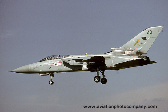 RAF 229 OCU 65 Squadron Panavia Tornado F.3 ZE168/AO (1987)