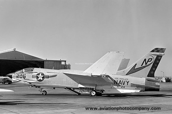 US Navy VF-24 Chance F-8J Crusader 149204/NP-206