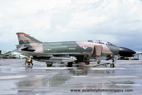 USAF Arkansas ANG 184 TFS McDonnell F-4C Phantom 64-0725 (1981)