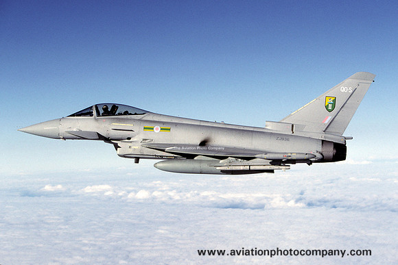 RAF 3 Squadron BAE Typhoon F.2 ZJ936/QO-S (2008)