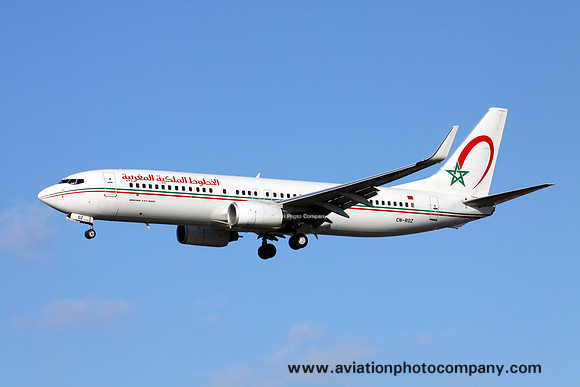 Royal Air Maroc Boeing 737-800 CN-ROZ at London Heathrow (2012)