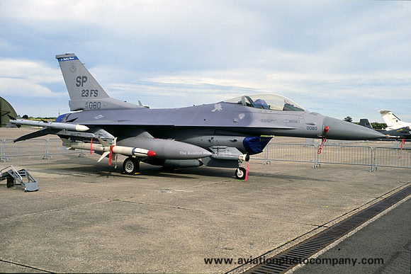 USAF 52 FW 23 FS GD F-16C Fighting Falcon 96-0080/SP (2004)
