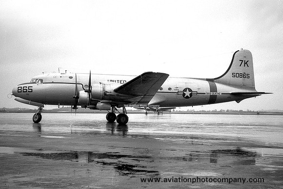 US Navy NAS Olathe Douglas R5D-2 Skymaster 50865/7K (1959)