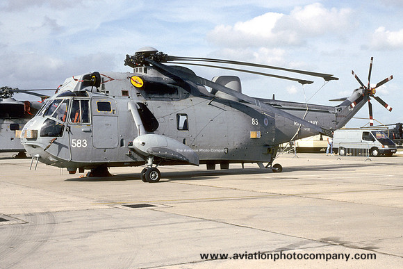 Royal Navy 706 Squadron Westland Sea King HAS.6 XV706/CU583 (1995)