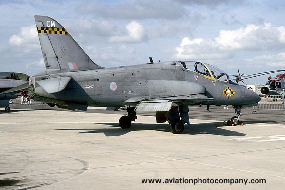 RAF 100 Squadron Hawker Siddeley Hawk T.1 XX247/CM (1995)