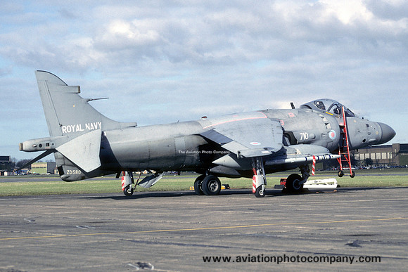 Royal Navy 899 Squadron BAe Sea Harrier F/A.2 ZD580/710 (1995)