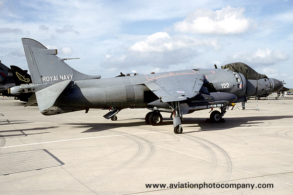 Royal Navy 800 Squadron BAe Sea Harrier F/A.2 ZD582/122 (1995)