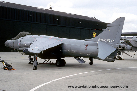 Royal Navy 899 Squadron BAe Sea Harrier F/A.2 ZD608/717 (1995)