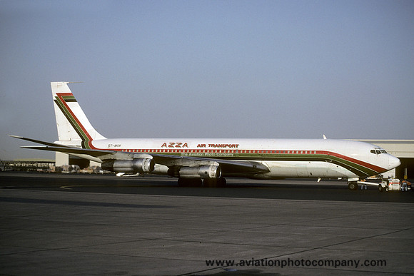Azza Air Transport Boeing 707-300C ST-AKW (2000)