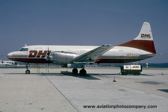 DHL/Swift Air Convair 580 EC-HJU (2000)