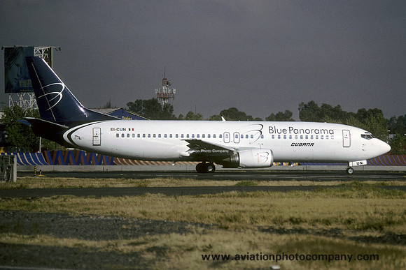 Blue Panorama/Cubana Boeing 737-400 EI-CUN (2000)