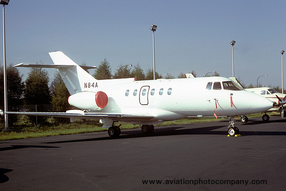 Page Avjet Corporation Hawker Siddeley HS125-800 N84A (1984)