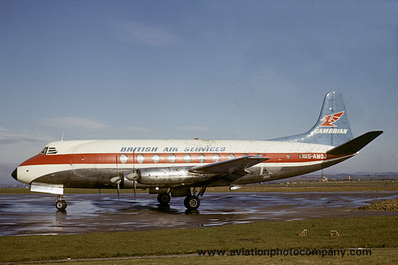 British Air Services/Cambrian Vickers Viscount G-aMOJ