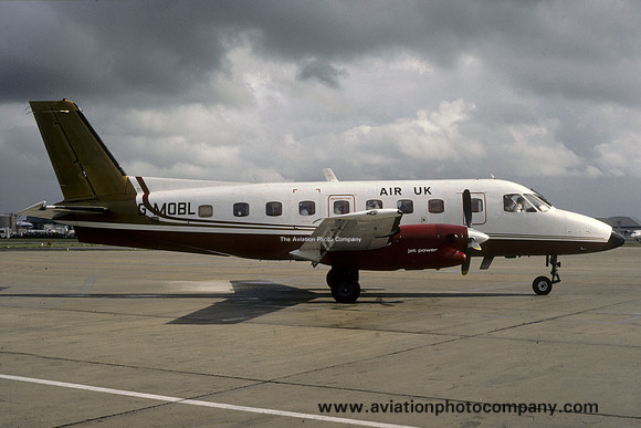 Air UK Embraer Bandeirante G-MOBL (1984)